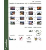 Proceedings 14th Symposium on Computer Architecture and High Performance Computing