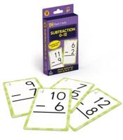 Subtraction 0 to 12 Flash Cards