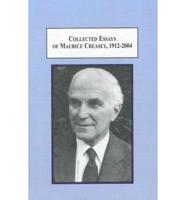 Collected Essays of Maurice Creasey, 1912-2004