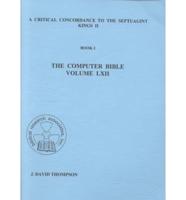 Computer-Generated Bible. Vol 62 Forward and Reverse Word Count, Word Frequency, Frequency Profile, Forward-Sorted Concordance