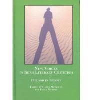 New Voices in Irish Literary Criticism