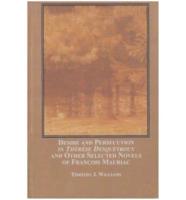 Desire and Persecution in Thérèse Desqueyroux and Other Selected Novels of Francois Mauriac