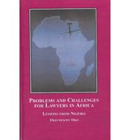 Problems and Challenges for Lawyers in Africa