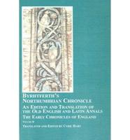 Byrhtferth's Northumbrian Chronicle