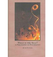 What Is the Self?