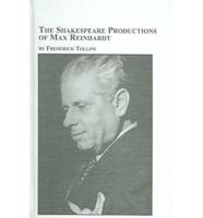 The Shakespeare Productions of Max Reinhardt