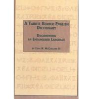 A Tarifit Berber-English Dictionary