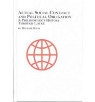 Actual Social Contract and Political Obligation