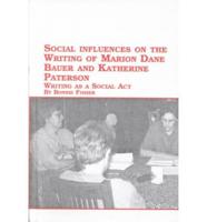 Social Influences on the Writing of Marion Dane Bauer and Katherine Paterson