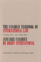 The Canadian Yearbook of International Law, Vol. 24, 1986