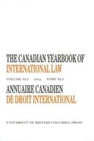 The Canadian Yearbook of International Law