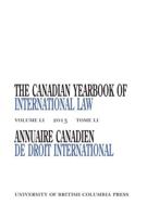 The Canadian Yearbook of International Law. Volume 51