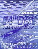 1996 54th Annual Device Research Conference Digest