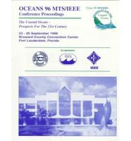Oceans 96 MTS/IEEE
