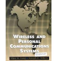 Introduction to Wireless and Personal Communications. AND Wireless and Personal Communications Systems