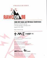 Proceedings, RAWCON 98