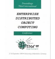 3rd International Enterprise Distributed Object Computing Workshop (Edoc '99)