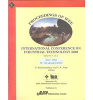 Proceedings of IEEE International Conference on Industrial Technology, 2000