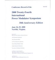 2000 24th International Power Modulator Symposium