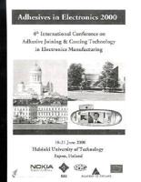 4th International Conference on Adhesive Joining and Coating Technology in Electronics Manufacturing