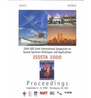 2000 IEEE Sixth International Symposium on Spread Spectrum Techniques and Applications, 6-8 September 2000, Parsippany, NJ, USA