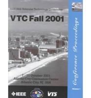 2001 IEEE 54th Vehicular Technology Conference (Vtc 2001 - Fall)