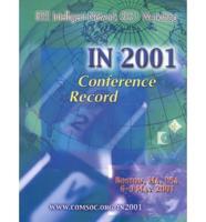 IEEE Intelligent Network 2001 Workshop
