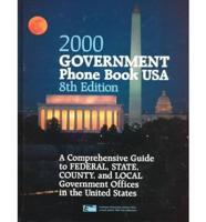Government Phone Book USA