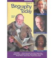 Biography Today Author Series