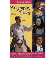 Biography Today General Series