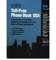 Toll-Free Phone Book USA 2005