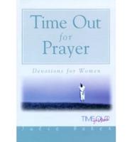 Time Out for Prayer
