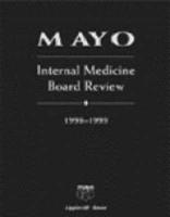 Mayo Internal Medicine Board Review