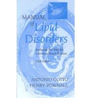 Manual of Lipid Disorders
