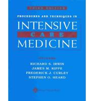 Procedures and Techniques in Intensive Care Medicine