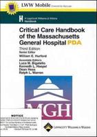 Critical Care Handbook of the Massachusetts General Hospital for PDA