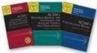 ACSM Certification Study Kit