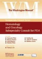 The Washington Manual« Hematology and Oncology Subspecialty Consult for PDA