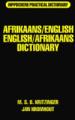 Afrikaans/English, English/Afrikaans Dictionary