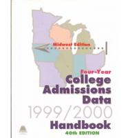 College Admissions Data Handbook 1999-2000