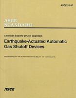 Earthquake-Actuated Automatic Gas Shutoff Devices