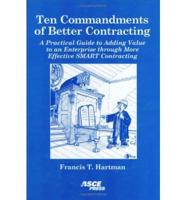 Ten Commandments of Better Contracting