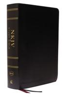 NKJV Study Bible, Leathersoft, Black, Full-Color, Thumb Indexed, Comfort Print