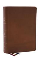 NET Bible, Full-Notes Edition, Genuine Leather, Brown, Thumb Indexed, Comfort Print