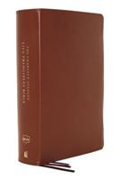 The NKJV, Charles F. Stanley Life Principles Bible, 2nd Edition, Genuine Leather, Brown, Comfort Print