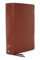 The NKJV, Charles F. Stanley Life Principles Bible, 2nd Edition, Genuine Leather, Brown, Thumb Indexed, Comfort Print