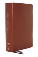 Niv, Charles F. Stanley Life Principles Bible, 2nd Edition, Genuine Leather, Brown, Thumb Indexed, Comfort Print