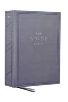 NET, Abide Bible, Cloth Over Board, Blue, Comfort Print