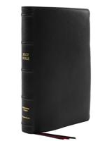KJV Holy Bible: Giant Print Thinline Bible, Black Premier Goatskin Leather, Premier Collection, Red Letter, Comfort Print: King James Version