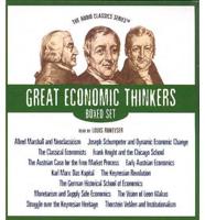 Great Economic Thinkers Series - Boxed Set